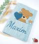 Preview: U-Heft-Huelle Baer nachhaltig Babygeschenk