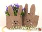 Preview: Osterkoerbchen Filz Hase Kind