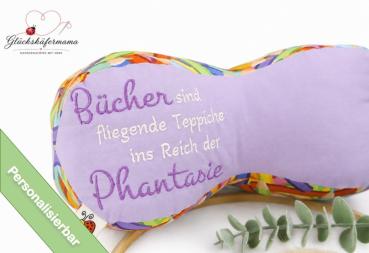 Leseknochen "Bücher sind fliegende Teppiche..."