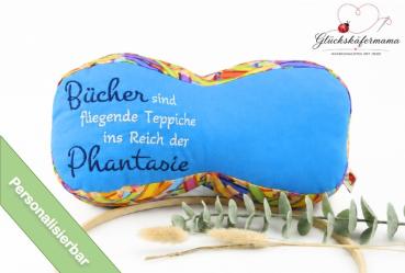Leseknochen "Bücher sind fliegende Teppiche..."