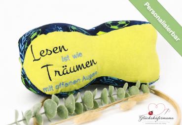Leseknochen "Lesen ist wie Träumen..."