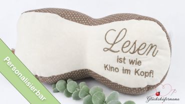 Leseknochen "Lesen ist wie Kino im Kopf"