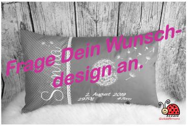 Namenskissen im Wunschdesign