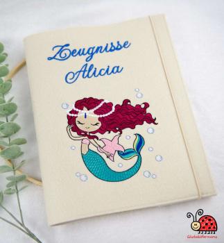 Zeugnismappe "Meerjungfrau"