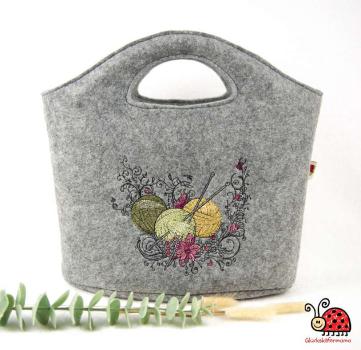 Filzshopper Midi Wolle Hobby Handmade