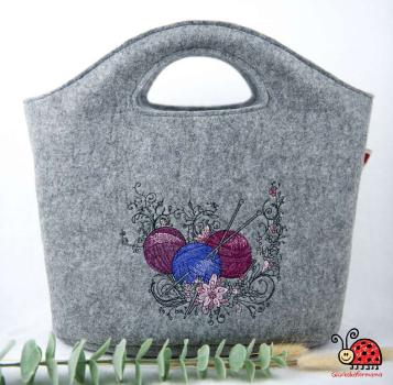 Filzshopper Midi Wolle Hobby Handmade