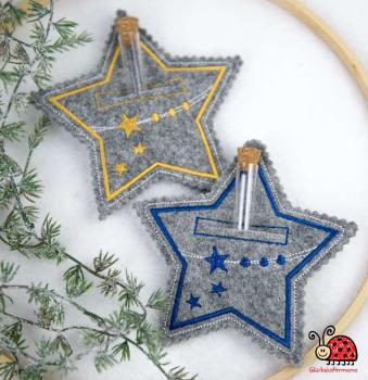 Weihnachten Stern Geld Verpackung