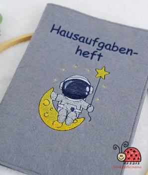 Umschlag HA-Heft Weltraum Astronaut Mond