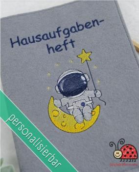 Hausaufgabenheft "Kleiner Astronaut"