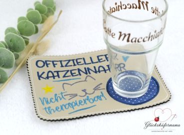Tassenteppich Katzenliebe MugRug