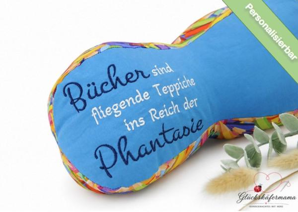 Leseknochen "Bücher sind fliegende Teppiche..."