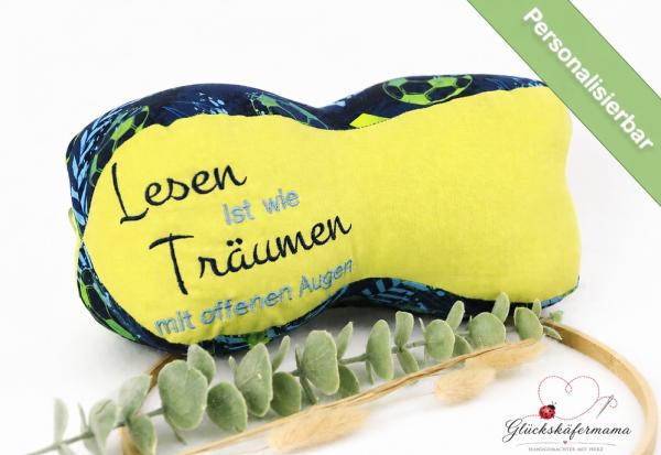 Leseknochen "Lesen ist wie Träumen..."