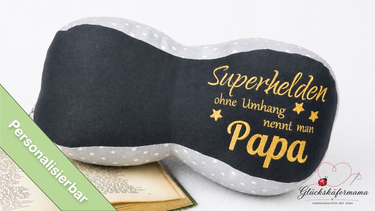 Leseknochen "Papas sind Superhelden"