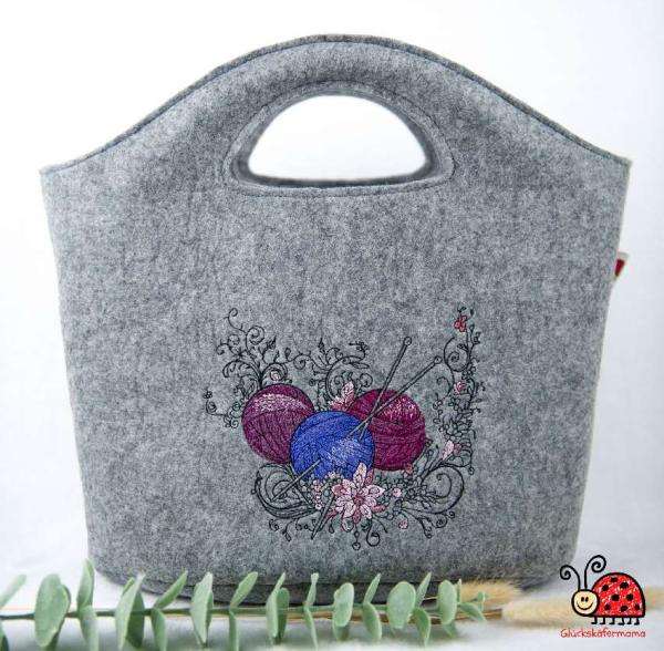 Filzshopper Midi Wolle Hobby Handmade