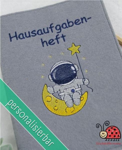 Hausaufgabenheft "Kleiner Astronaut"