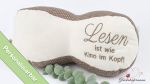 Leseknochen "Lesen ist wie Kino im Kopf"
