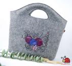 Filzshopper Midi Stricken Haekeln  Handarbeit