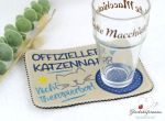 Tassenteppich Katzenliebe MugRug